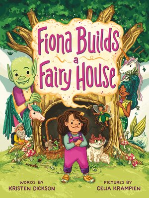 cover image of Fiona Builds a Fairy House